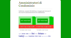 Desktop Screenshot of amministratoridicondominio.net